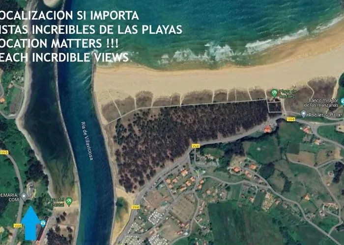 Lavilla Demaria Playa Beach2 Puntal Asturias Villa *