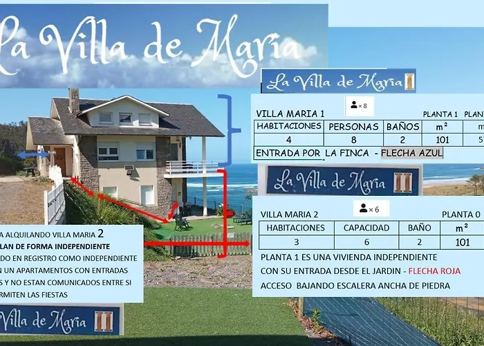 Lavilla Demaria Playa Beach2 Puntal Asturias * Villaviciosa (Asturias)